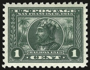 Sale 938, Lot 1597, 1913-15 Panama-Pacific Issue (Scott 397 thru 404)