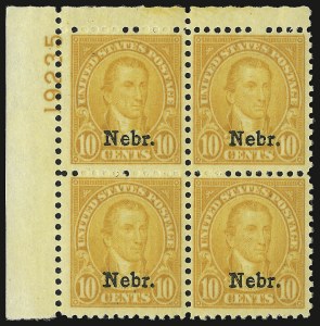 Sale 938, Lot 1780, 1922-29 and Later Issues (Scott 551 to 2866b)