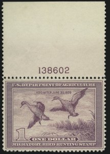 Sale 938, Lot 1980, Hunting Permit Singles