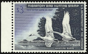 Sale Number 938, Lot Number 1989, Hunting Permit Singles