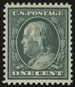 Sale 941, Lot 1246, Washington-Franklin Issues (Bluish Paper)