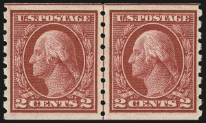 Sale 946, Lot 1020, 1912-14 Washington-Franklin Issue (Scott 405-423)