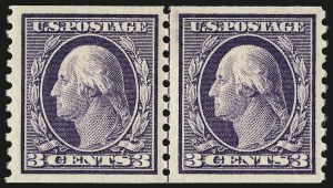 Sale 946, Lot 1050, 1913-15 Washington-Franklin Issues (Scott 424-461)
