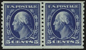 Sale 946, Lot 1061, 1913-15 Washington-Franklin Issues (Scott 424-461)