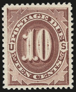 Sale Number 946, Lot Number 1384, Postage Due Sale Number 946, Lot Number 1384, Postage Due