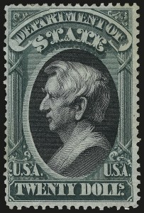 Sale 946, Lot 1433, Officials, $20.00 State (O71) Sale 946, Lot 1433, Officials