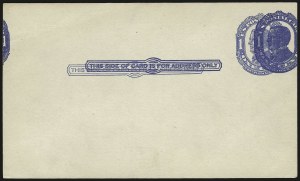 Sale 946, Lot 1524, Postal Stationery