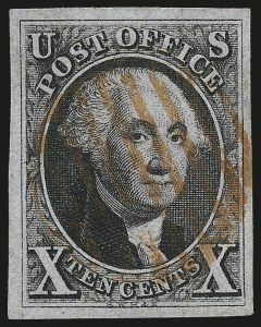 Sale 946, Lot 154, 1847 Issue (Scott 1-2)