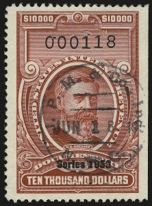 Sale 946, Lot 1553, Revenues
