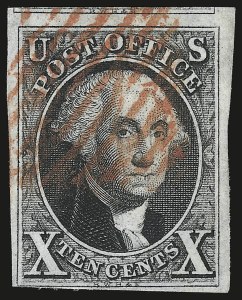 Sale 946, Lot 157, 1847 Issue (Scott 1-2)