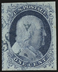 Sale 946, Lot 176, 1851-56 Issue (Scott 5-17)