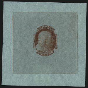 Sale 946, Lot 22, Essays, Proofs and Specimens