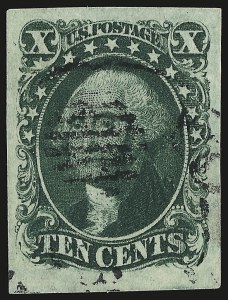 Sale Number 946, Lot Number 221, 1851-56 Issue (Scott 5-17) Sale Number 946, Lot Number 221, 1851-56 Issue (Scott 5-17)