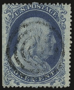 Sale 946, Lot 238, 1857-60 Issue (Scott 18-39)