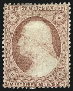 Sale 946, Lot 254, 1857-60 Issue (Scott 18-39)