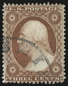 Sale 946, Lot 256, 1857-60 Issue (Scott 18-39)