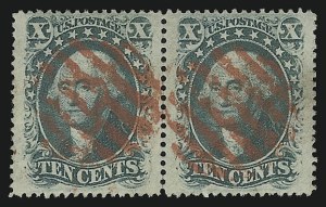 Sale 946, Lot 290, 1857-60 Issue (Scott 18-39)