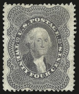 Sale 946, Lot 297, 1857-60 Issue (Scott 18-39)