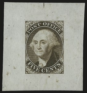 Sale 946, Lot 3, Essays, Proofs and Specimens
