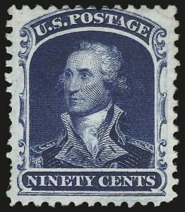 Sale 946, Lot 325, 1875 Reprint of 1857-60 Issue (Scott 40-47)