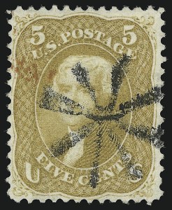 Sale 946, Lot 342, 1861-66 Issue (Scott 56-78)