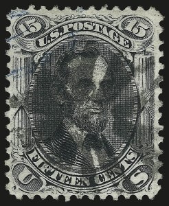 Sale 946, Lot 400, 1867-68 Grilled Issue (Scott 79-101)