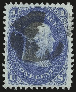 Sale 946, Lot 401, 1867-68 Grilled Issue (Scott 79-101)