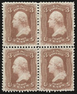 Sale 946, Lot 406, 1867-68 Grilled Issue (Scott 79-101)