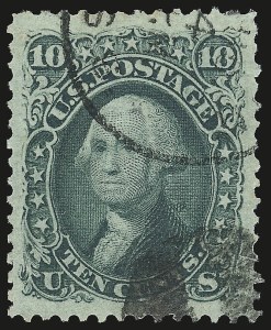 Sale 946, Lot 410, 1867-68 Grilled Issue (Scott 79-101)