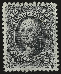 Sale 946, Lot 412, 1867-68 Grilled Issue (Scott 79-101)