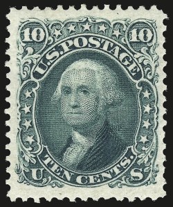 Sale 946, Lot 433, 1875 Re-Issue of 1861-66 Issue (Scott 102-111)