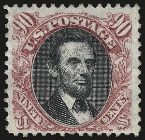 Sale 946, Lot 530, 1875 Re-Issue of 1869 Pictorial Issue (Scott 123-133a)