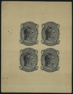 Sale 946, Lot 54, Essays, Proofs and Specimens