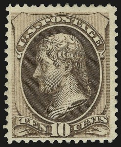 Sale 946, Lot 568, 1873 Continental Bank Note Co. Issue (Scott 156-166)