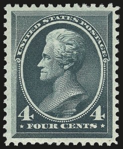 Sale 946, Lot 607, 1881-83 American Bank Note Co. Issues (Scott 205-211B)