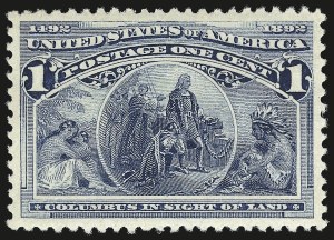 Sale 946, Lot 635, 1893 Columbian Issue (Scott 230-245)