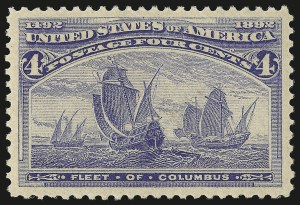 Sale 946, Lot 649, 1893 Columbian Issue (Scott 230-245)