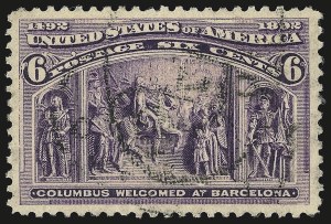 Sale 946, Lot 664, 1893 Columbian Issue (Scott 230-245)