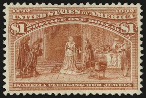 Sale 946, Lot 691, 1893 Columbian Issue (Scott 230-245)