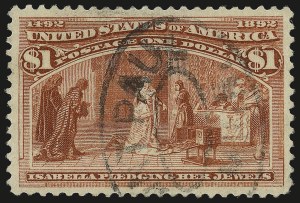Sale 946, Lot 696, 1893 Columbian Issue (Scott 230-245)