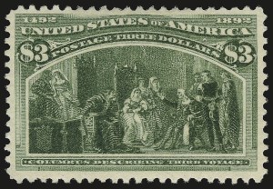 Sale 946, Lot 705, 1893 Columbian Issue (Scott 230-245)