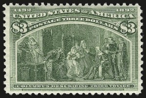Sale 946, Lot 706, 1893 Columbian Issue (Scott 230-245)