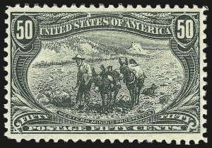 Sale 946, Lot 790, 1898 Trans-Mississippi Issue (Scott 285-293), 50c Trans-Mississippi (291) Sale 946, Lot 790, 1898 Trans-Mississippi Issue (Scott 285-293)