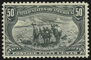Sale 946, Lot 791, 1898 Trans-Mississippi Issue (Scott 285-293), 50c Trans-Mississippi (291) Sale 946, Lot 791, 1898 Trans-Mississippi Issue (Scott 285-293)