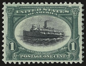 Sale 946, Lot 812, 1901 Pan-American Issue (Scott 294-299)