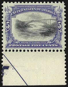 Sale 946, Lot 821, 1901 Pan-American Issue (Scott 294-299)
