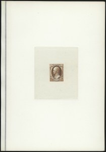Sale 946, Lot 85, Essays, Proofs and Specimens