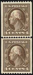 Sale 946, Lot 917, 1908-10 Washington-Franklin Issues (Scott 331-356)
