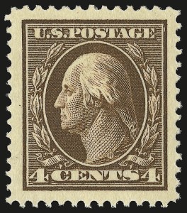 Sale 946, Lot 967, 1910-13 Washington-Franklin Issue (Scott 374-396)