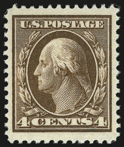 Sale 946, Lot 971, 1910-13 Washington-Franklin Issue (Scott 374-396)